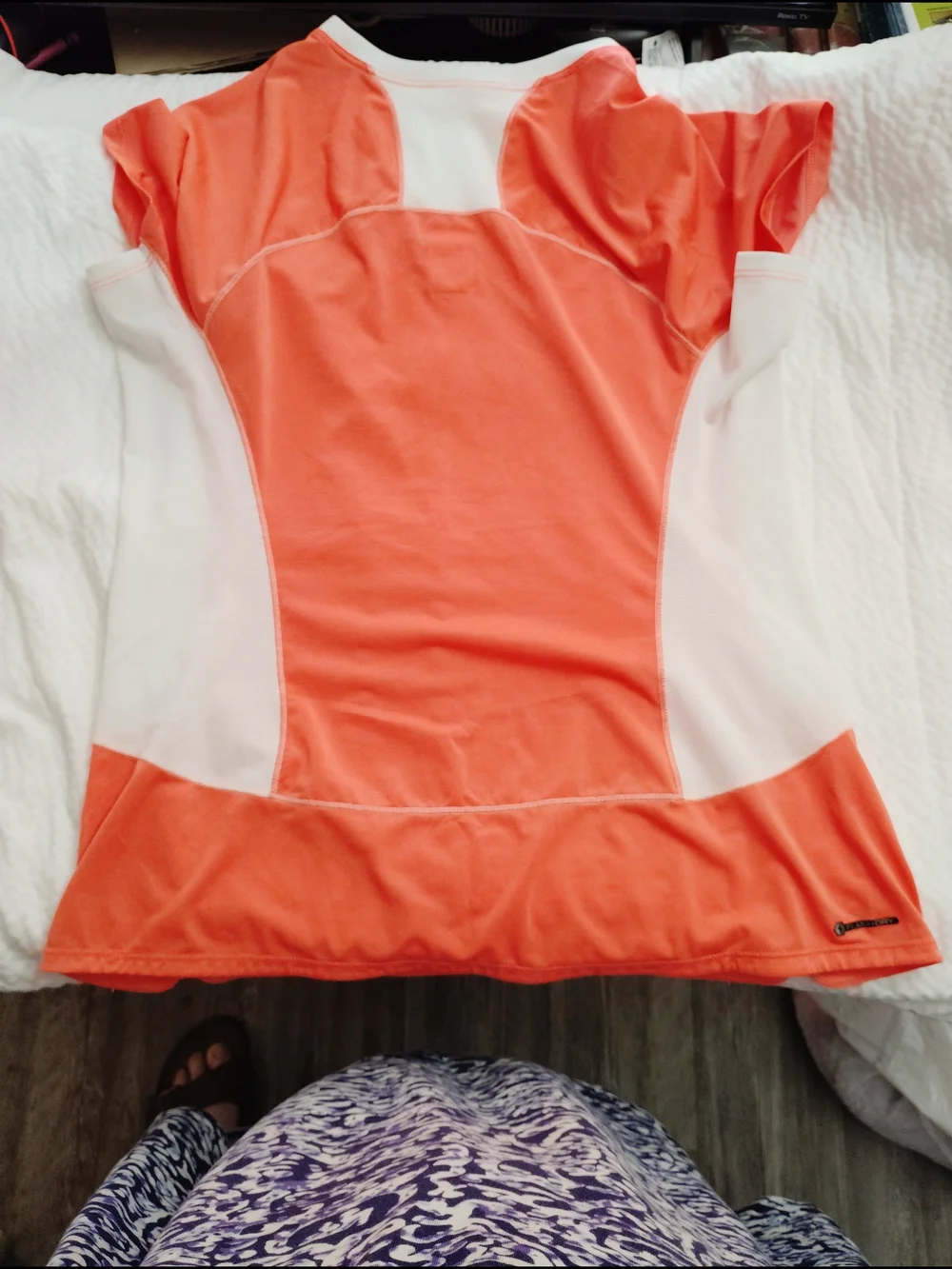 The North Face Women’s Coral-Pink Short Sleeve Active Top - Picture 7 of 7